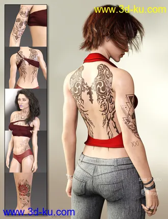 3D打印模型Sezaen for Genesis 8 Female(s)的图片