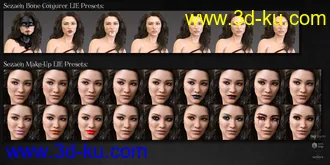 3D打印模型Sezaen for Genesis 8 Female(s)的图片