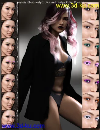 3D打印模型Sezaen for Genesis 8 Female(s)的图片