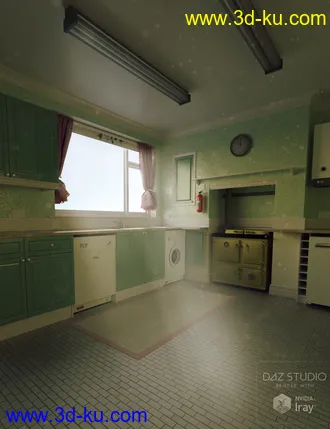 Shabby Chic Kitchen模型的图片4