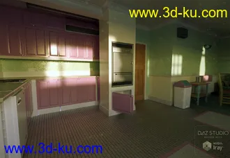 3D打印模型Shabby Chic Kitchen的图片