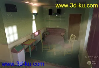 3D打印模型Shabby Chic Kitchen的图片