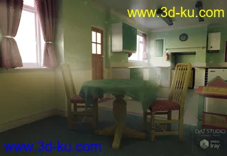 Shabby Chic Kitchen模型的图片8