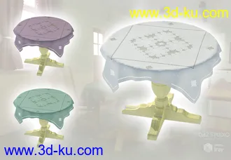 3D打印模型Shabby Chic Kitchen的图片