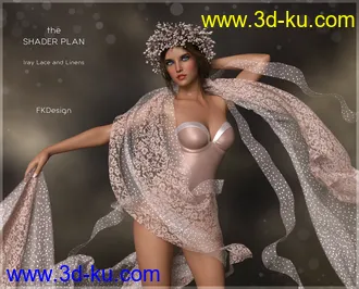 3D打印模型Shader Plan - Iray Lace and Linen的图片