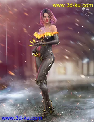 3D打印模型Shadow Walker Outfit Textures的图片