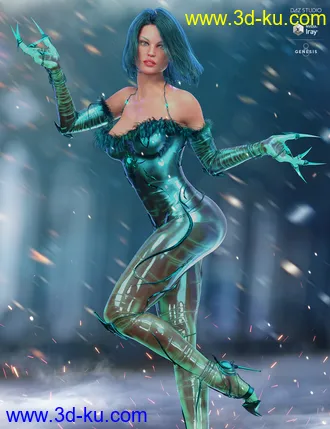 3D打印模型Shadow Walker Outfit Textures的图片