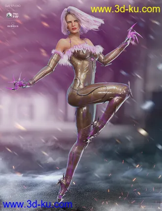 3D打印模型Shadow Walker Outfit Textures的图片