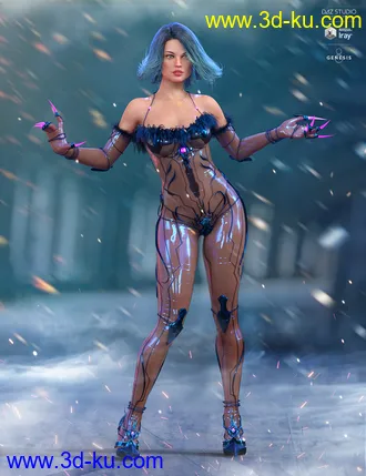 3D打印模型Shadow Walker Outfit Textures的图片