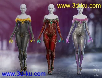 3D打印模型Shadow Walker Outfit Textures的图片