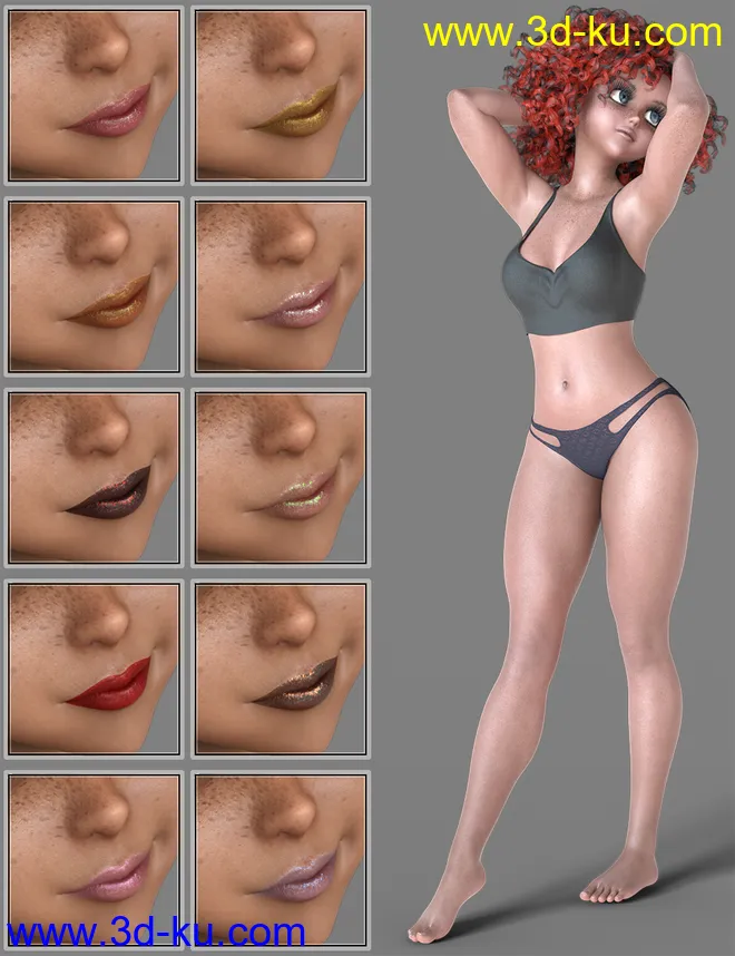 Shaylee for Genesis 8 Female模型的图片3