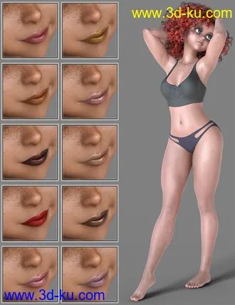 3D打印模型Shaylee for Genesis 8 Female的图片