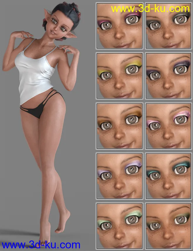 Shaylee for Genesis 8 Female模型的图片4