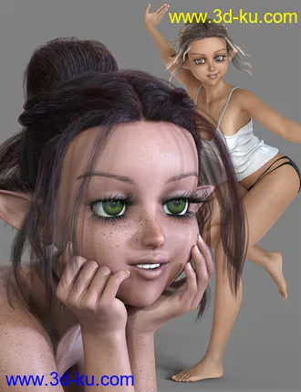 3D打印模型Shaylee for Genesis 8 Female的图片