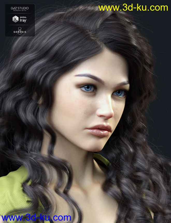 Sherilynn HD for Genesis 8 Female模型的图片3