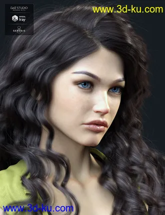 3D打印模型Sherilynn HD for Genesis 8 Female的图片