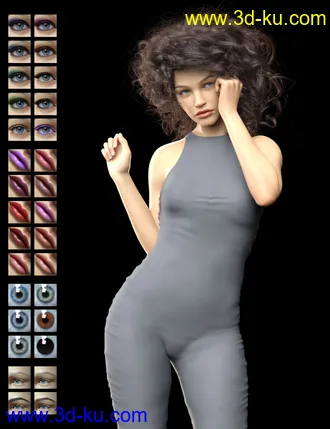 3D打印模型Sherilynn HD for Genesis 8 Female的图片