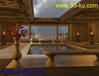 3D打印模型Silverthorn Fortress Pool Chamber的图片