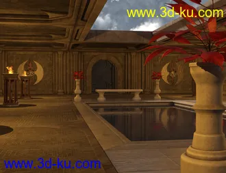 3D打印模型Silverthorn Fortress Pool Chamber的图片
