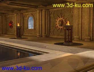 3D打印模型Silverthorn Fortress Pool Chamber的图片