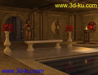 3D打印模型Silverthorn Fortress Pool Chamber的图片
