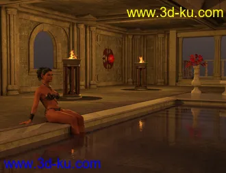 3D打印模型Silverthorn Fortress Pool Chamber的图片