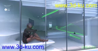 3D打印模型Sinuoss Modern Bedroom的图片