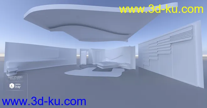 Sinuoss Modern Bedroom模型的图片8