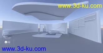 3D打印模型Sinuoss Modern Bedroom的图片