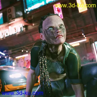 3D打印模型Skin Effects - Dirt elements for Genesis 3 and 8 Females的图片