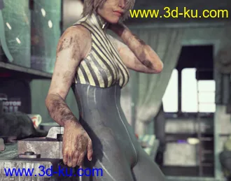 Skin Effects - Dirt for Genesis 3 and 8 Female(s)模型的图片8