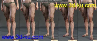 Skin Effects - Dirt for Genesis 3 and 8 Female(s)模型的图片19
