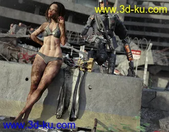 Skin Effects - Dirt for Genesis 3 and 8 Female(s)模型的图片22