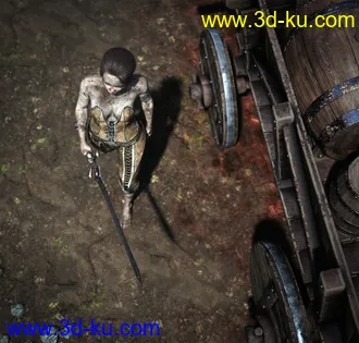 3D打印模型Skin Effects - Dirt for Genesis 3 and 8 Female(s)的图片