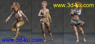 Skin Effects - Dirt for Genesis 3 and 8 Female(s)模型的图片29