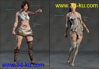 Skin Effects - Dirt for Genesis 3 and 8 Female(s)模型的图片30