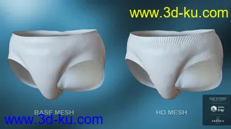 3D打印模型Sleepsuit and Nappy for Genesis 8 Male and Female的图片