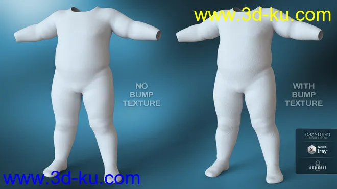 Sleepsuit and Nappy for Genesis 8 Male and Female模型的图片12