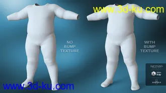 3D打印模型Sleepsuit and Nappy for Genesis 8 Male and Female的图片