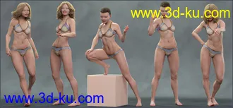 3D打印模型So Attitude poses for Genesis 8 Female的图片