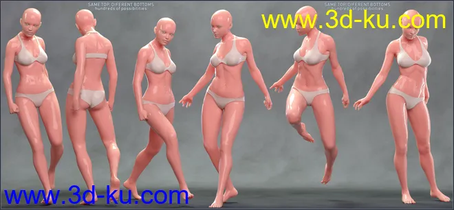 So Attitude poses for Genesis 8 Female模型的图片9
