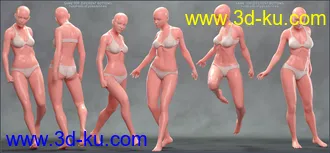 3D打印模型So Attitude poses for Genesis 8 Female的图片
