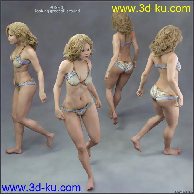 So Attitude poses for Genesis 8 Female模型的图片11
