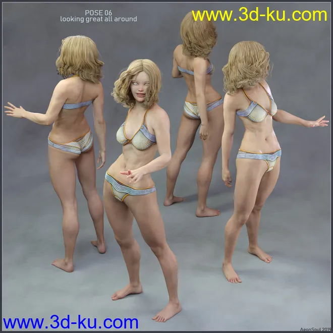 So Attitude poses for Genesis 8 Female模型的图片13
