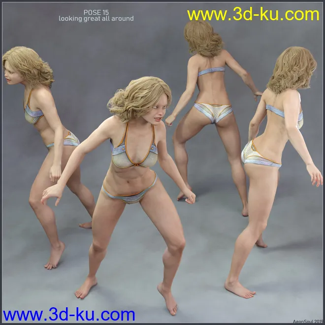 So Attitude poses for Genesis 8 Female模型的图片14