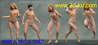 3D打印模型So Attitude poses for Genesis 8 Female的图片