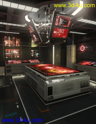 3D打印模型Sol War Room的图片