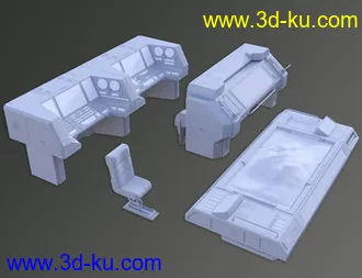 3D打印模型Solaris Control Cabin的图片