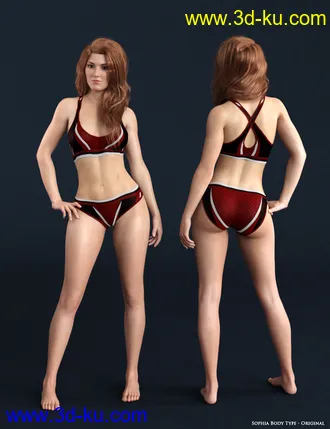 3D打印模型Sophia for Genesis 8 Female的图片