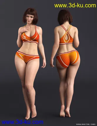 3D打印模型Sophia for Genesis 8 Female的图片